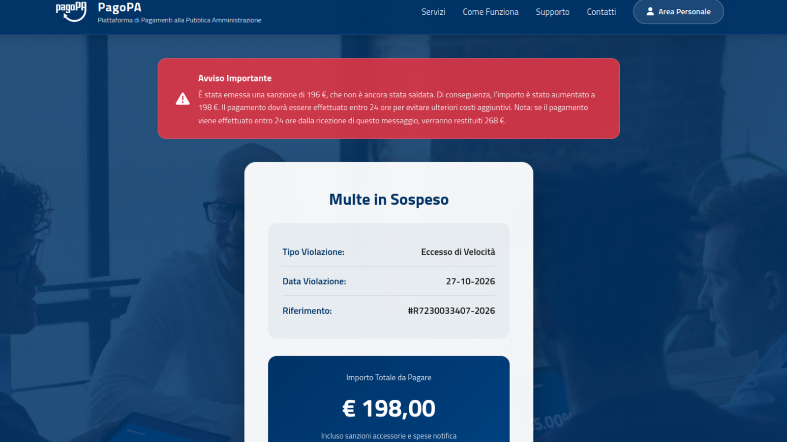 home-fake-pagopa(1) Phishing PagoPA